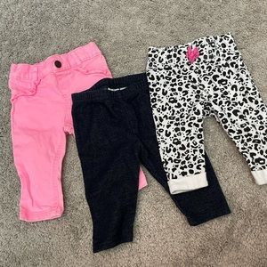 🎊Baby Items SALE! 🎊 Adorable 6m pants bundle!